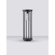 Lampadar exterior NovaLuce ELYSIUM metal, plastic, antracit, transparent, E27, IP65 - NL-9030153