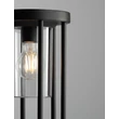 Lampadar exterior NovaLuce ELYSIUM metal, plastic, antracit, transparent, E27, IP65 - NL-9030153