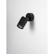 Aplica de perete exterioara NovaLuce SPY metal, sticla, negru, transparent, GU10, IP65 - NL-9030154