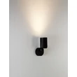 Aplica de perete exterioara NovaLuce SPY metal, sticla, negru, transparent, GU10, IP65 - NL-9030154