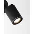 Aplica de perete exterioara NovaLuce SPY metal, sticla, negru, transparent, GU10, IP65 - NL-9030154