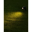 Lampa decor exterior NovaLuce SPY metal, sticla, negru, transparent, GU10, IP65 - NL-9030155