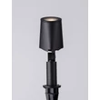 Lampa decor exterior NovaLuce SPY metal, sticla, negru, transparent, GU10, IP65 - NL-9030155