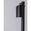 Lampadar exterior NovaLuce SPY metal, sticla, negru, transparent, GU10, IP65 - NL-9030156