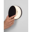 Aplica de perete exterioara NovaLuce OONO metal, plastic, antracit, transparent, LED, 11W, 270lm, 3000K, IP65 - NL-9030158