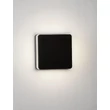 Aplica de perete exterioara NovaLuce OONO metal, plastic, antracit, transparent, LED, 11W, 270lm, 3000K, IP65 - NL-9030159