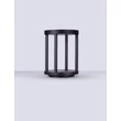 Lampadar exterior NovaLuce OPTUS metal, sticla, antracit, transparent, LED, 9W, 459lm, 3000K, IP65 - NL-9030162