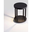 Lampadar exterior NovaLuce OPTUS metal, sticla, antracit, transparent, LED, 9W, 459lm, 3000K, IP65 - NL-9030162
