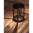 Lampadar exterior NovaLuce OPTUS metal, sticla, antracit, transparent, LED, 9W, 459lm, 3000K, IP65 - NL-9030162