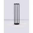 Lampadar exterior NovaLuce OPTUS metal, sticla, antracit, transparent, LED, 9W, 459lm, 3000K, IP65 - NL-9030163