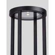 Lampadar exterior NovaLuce OPTUS metal, sticla, antracit, transparent, LED, 9W, 459lm, 3000K, IP65 - NL-9030163