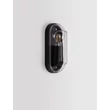 Aplica de perete exterioara NovaLuce AMEL metal, plastic, antracit, transparent, E27, IP65 - NL-9030164