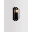 Aplica de perete exterioara NovaLuce AMEL metal, plastic, antracit, transparent, E27, IP65 - NL-9030164