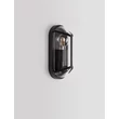 Aplica de perete exterioara NovaLuce AMEL metal, plastic, antracit, transparent, E27, IP65 - NL-9030165