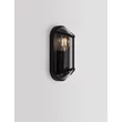 Aplica de perete exterioara NovaLuce AMEL metal, plastic, antracit, transparent, E27, IP65 - NL-9030165