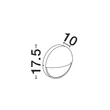 Aplica de perete exterioara NovaLuce AMEL metal, plastic, antracit, transparent, E27, IP65 - NL-9030166