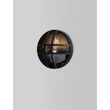 Aplica de perete exterioara NovaLuce AMEL metal, plastic, antracit, transparent, E27, IP65 - NL-9030167