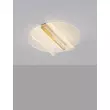 Plafoniera NovaLuce VALENTIN metal, acril, auriu, transparent, LED, 3000K, 20W, 1105lm - 9030646