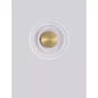 Aplica de perete NovaLuce ONRID metal, acril, auriu, transparent, LED, 3000K, 5W, 620lm - 9030654