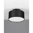 Plafoniera NovaLuce OZEN metal, negru, alb, LED, 3000K, 24W, 1390lm - 9030736