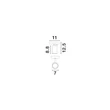 Plafoniera NovaLuce ESTO metal, alb, GU10 - NL-9030778