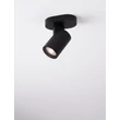Plafoniera NovaLuce ESTO metal, negru, GU10 - NL-9030779