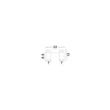 Plafoniera NovaLuce ESTO metal, negru, GU10 - NL-9030781