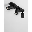 Plafoniera NovaLuce ESTO metal, negru, GU10 - NL-9030783