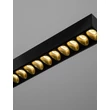Pendul NovaLuce DEOS metal, negru, LED, 27W, 2255lm, 3000K - NL-9030896