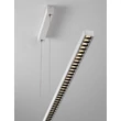 Pendul NovaLuce DEOS metal, alb, LED, 27W, 2255lm, 3000K - NL-9030897