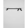 Plafoniera NovaLuce OSO metal, negru, GU10 - NL-9030912