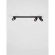 Plafoniera NovaLuce OSO metal, negru, GU10 - NL-9030912