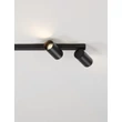 Plafoniera NovaLuce OSO metal, negru, GU10 - NL-9030914