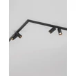 Plafoniera NovaLuce OSO metal, negru, GU10 - NL-9030918