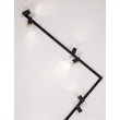 Plafoniera NovaLuce OSO metal, negru, GU10 - NL-9030918