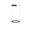 Pendul NovaLuce LUNETTE metal, negru, LED, 28W, 1194lm, 3000K - NL-9030924