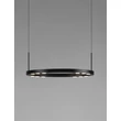 Pendul NovaLuce LUNETTE metal, negru, LED, 28W, 1194lm, 3000K - NL-9030924