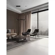 Pendul NovaLuce LUNETTE metal, negru, LED, 34W, 1453lm, 3000K - NL-9030925