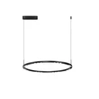 Pendul NovaLuce LUNETTE metal, negru, LED, 46W, 1879lm, 3000K - NL-9030926