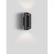 Aplica de perete exterioara NovaLuce NOCTA metal, sticla, antracit, LED, 9W, 547lm, 3000K, IP54 - NL-9030930