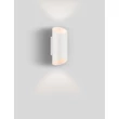 Aplica de perete exterioara NovaLuce NOCTA metal, sticla, alb, LED, 9W, 547lm, 3000K, IP54 - NL-9030931