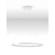 Pendul NovaLuce GREAMY metal, acril, alb, transparent, LED, 30W, 3000K, 1950 Lm - NL-9030953