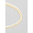 Pendul NovaLuce GREAMY metal, acril, alb, transparent, LED, 30W, 3000K, 1950 Lm - NL-9030953