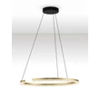 Pendul NovaLuce GREAMY metal, acril, auriu, transparent, LED, 30W, 3000K, 1950 Lm - NL-9030955