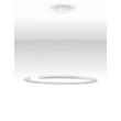 Pendul NovaLuce GREAMY metal, acril, alb, transparent, LED, 43W, 3000K, 2795 Lm - NL-9030957