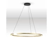 Pendul NovaLuce GREAMY metal, acril, auriu, transparent, LED, 43W, 3000K, 2795 Lm - NL-9030958