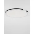 Plafoniera NovaLuce GREAMY metal, acril, negru, alb, LED, 30W, 3000K, 1950 Lm - NL-9030965