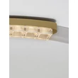 Plafoniera NovaLuce GREAMY metal, acril, auriu, alb, LED, 30W, 3000K, 1950 Lm - NL-9030967