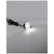 Lampa exterioara incastrabila NovaLuce Passaggio metal, alb, LED, 3000K, 1W, 60lm, IP54 - NL-9045514