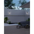Aplica de perete exterioara NovaLuce ARROW metal, plastic, antracit, alb, LED, 9W, 562lm, 3000K, IP65 - NL-9050700